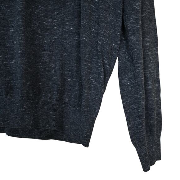 J. Crew Mens 100% Cotton Crew Neck Sweater in Gray Size Large - Picture 5 of 9